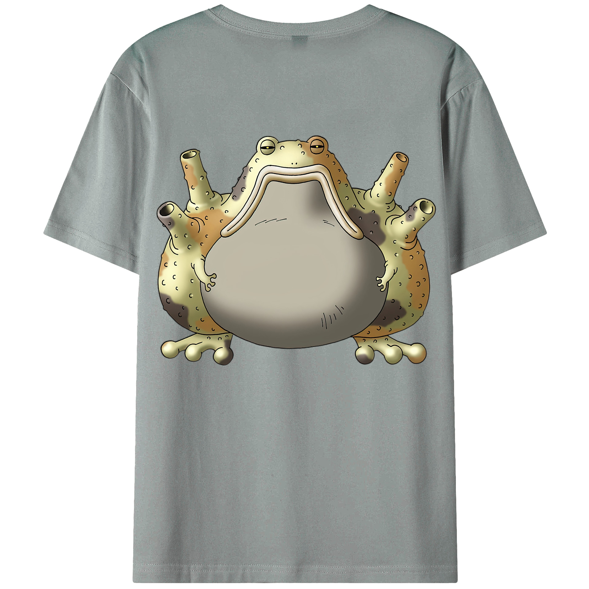 （画像用） ドラゴンクエスト Doragon Kuesuto Dragon Quest 綿100％ メンズ半袖Tシャツ（バックプリント） 通気性